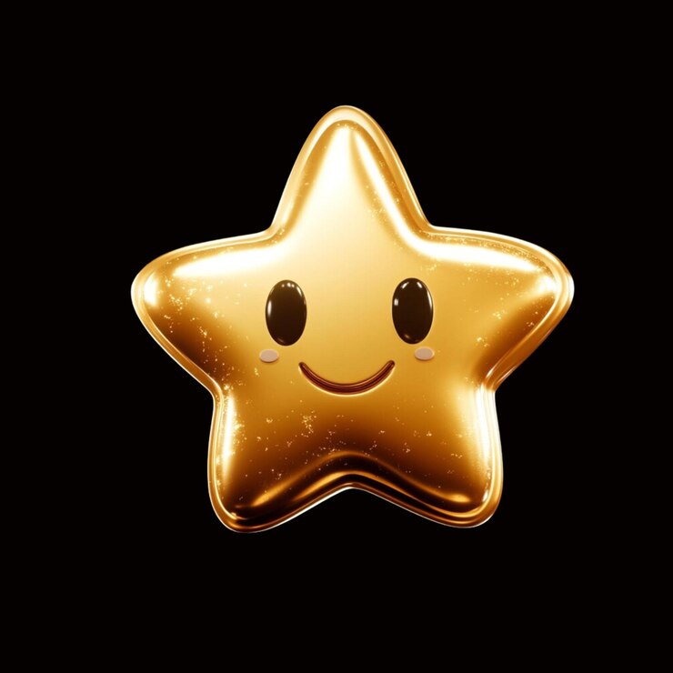 der Happy Star Emoji