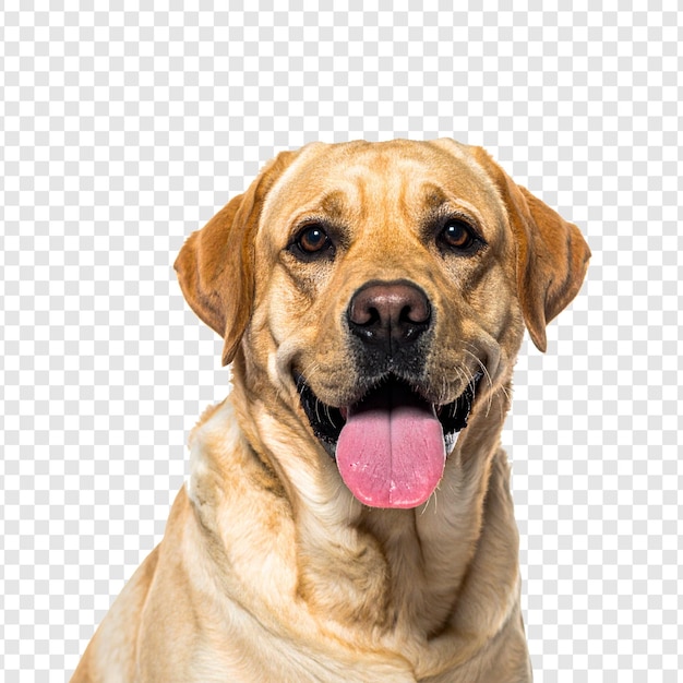 Der lächelnde Golden Labrador Retriever