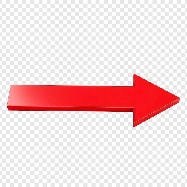 Der rote Pfeil zeigt nach rechts