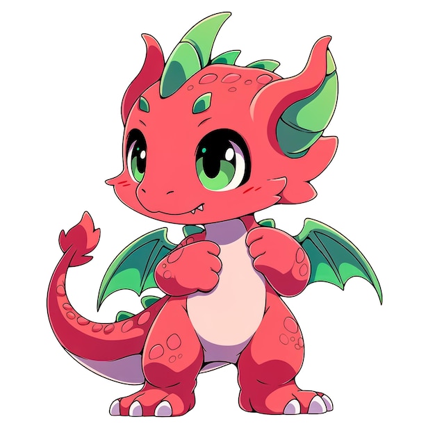 PSD der süße chibi-drache