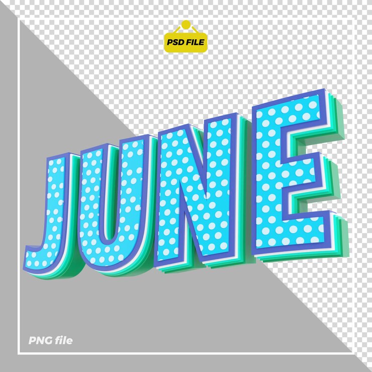PSD desain juni 3d