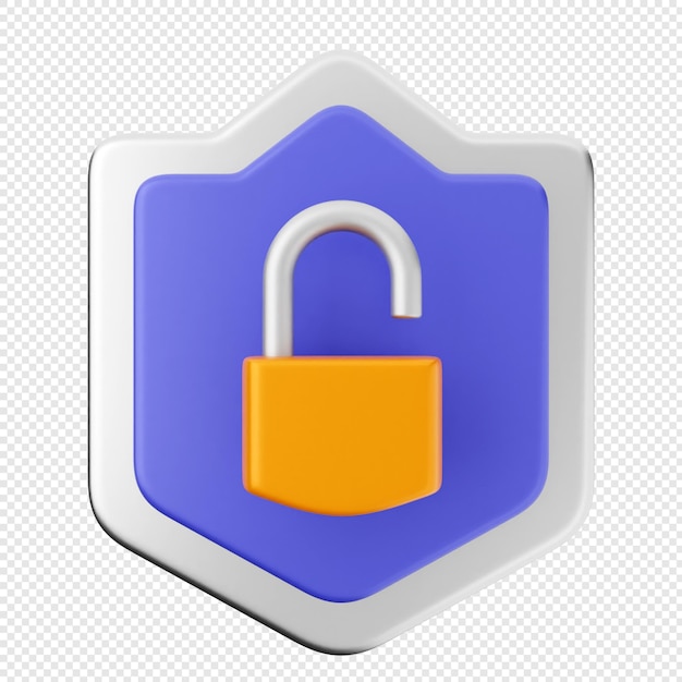 Desbloqueo del cerrojo de protección de seguridad del escudo 3D