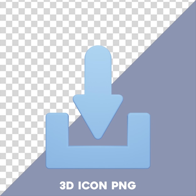 PSD descargar icono 3d png