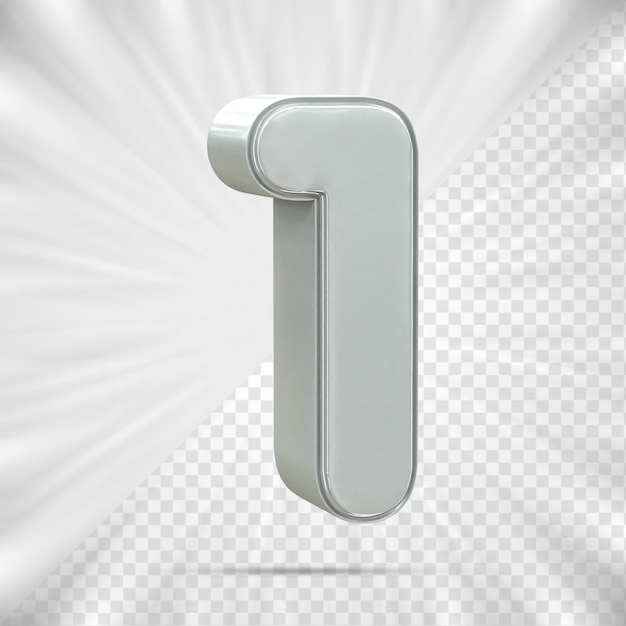 Desconto de vendas 3d Tag de preço percentual número 1 para conceito de promoção de vendas com desconto por renderização 3d