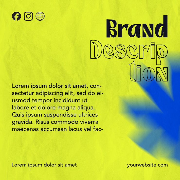 PSD descrição da marca