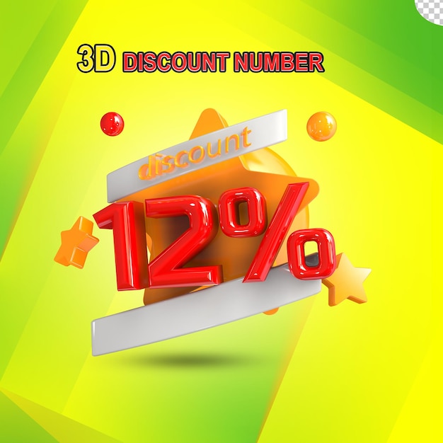 Descuento 3D 12%