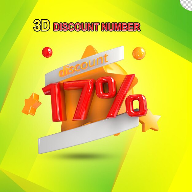 Descuento 3d 17%