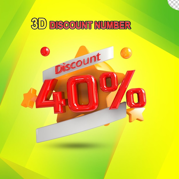 PSD descuento 3d 40%