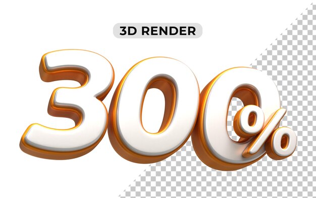 Descuento de ventas de 3D Número 800 por ciento de la etiqueta de precio para el concepto de promoción de ventas por 3D render