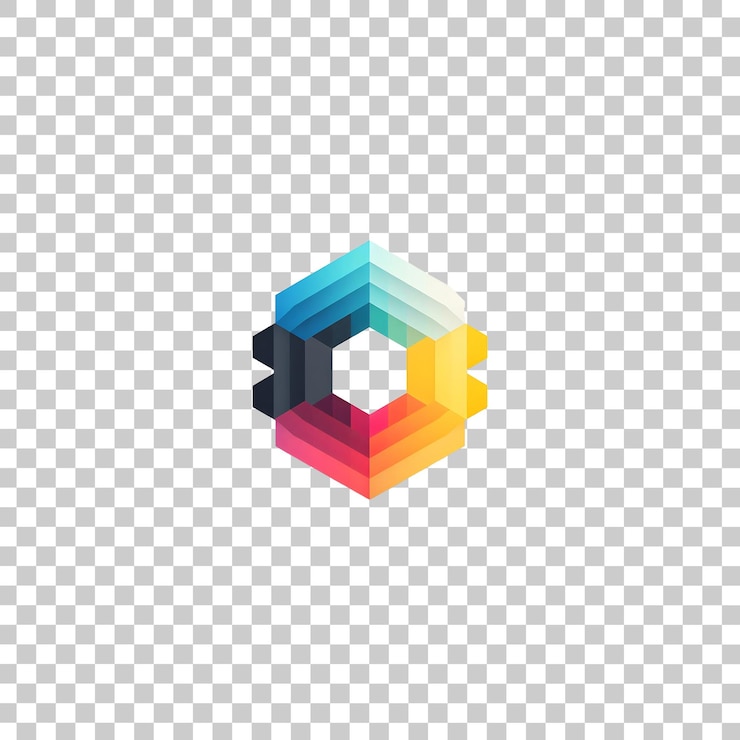 PSD desenho colorido em fundo branco