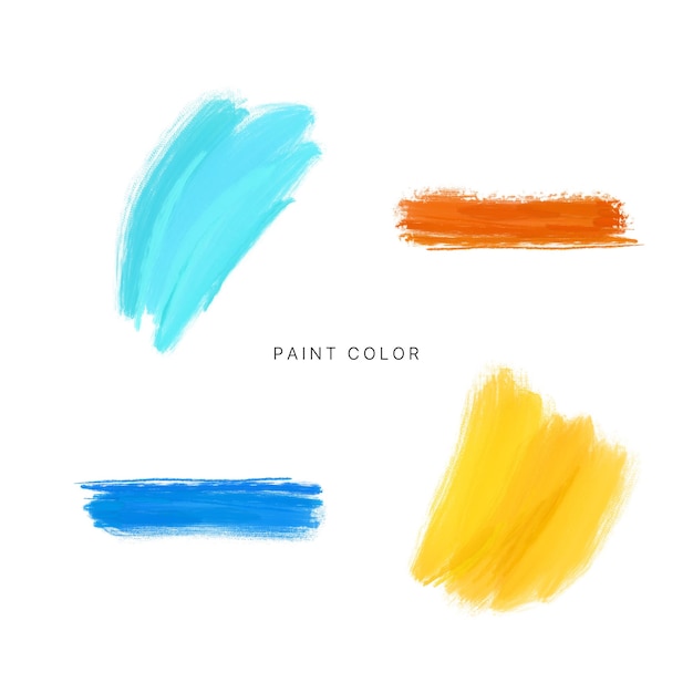 Desenho de efeito de pintura