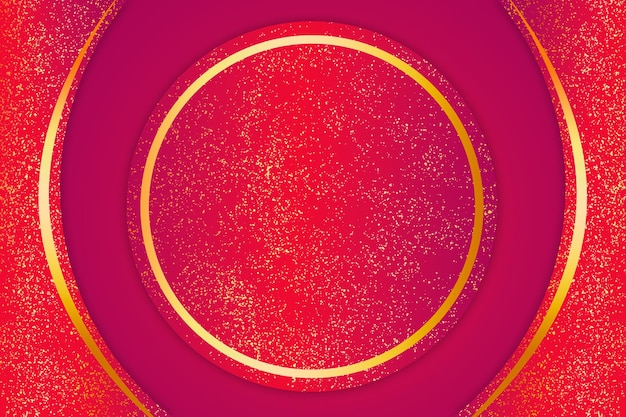 desenho de fundo vermelho dourado de luxo com brilho