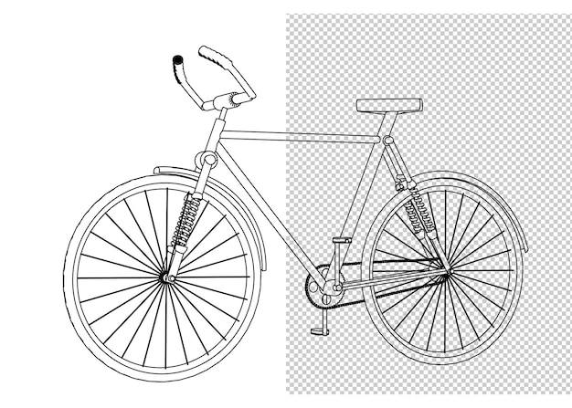 desenho de mão motora e esboço preto e branco.