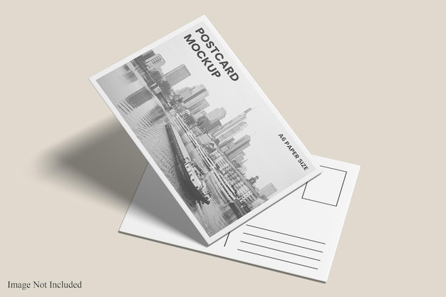 Desenho de maquete de convite ou cartão postal