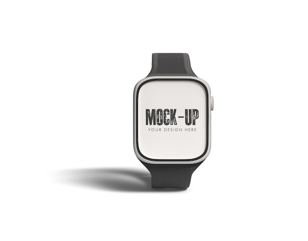 Desenho de maquete de smartwatch