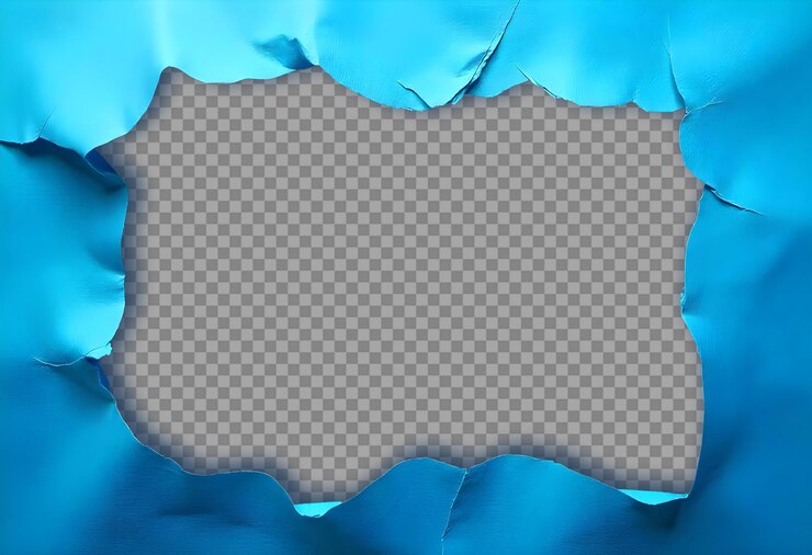 PSD desenho de maquete de textura de papel realista isolado