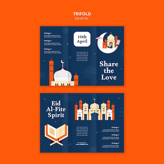 Desenho de modelo de Eid al fitr