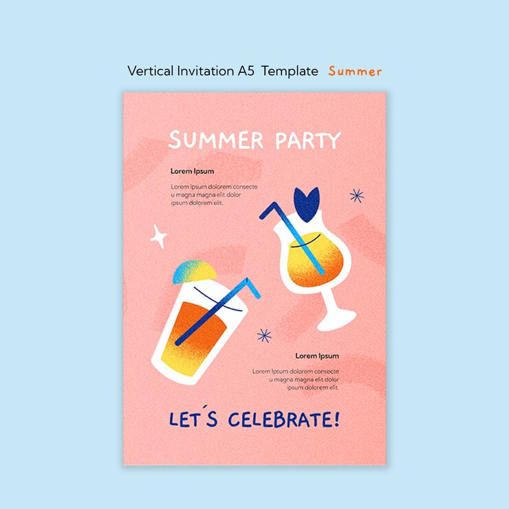 PSD desenho de modelo de festa na piscina