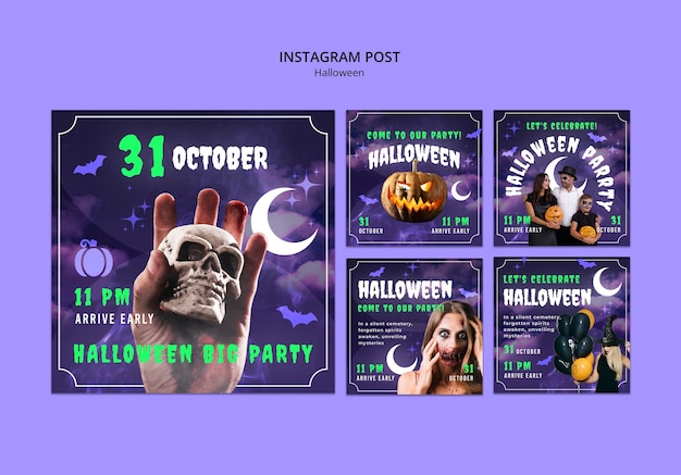 Desenho de modelo de Halloween
