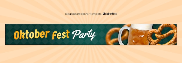 Desenho de modelo do Oktoberfest
