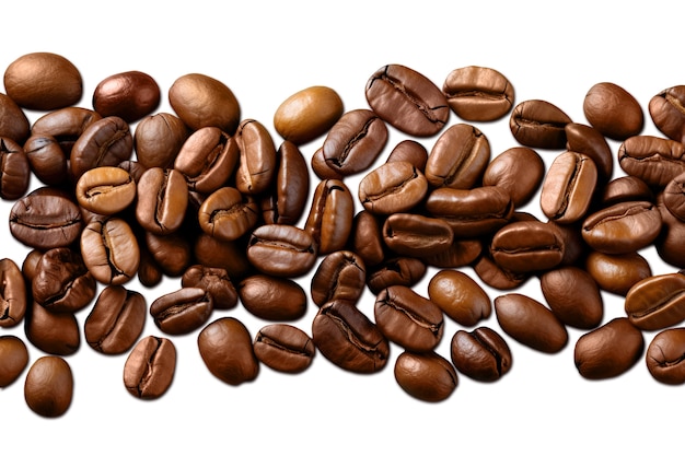 Desenho de padrões de grãos de café