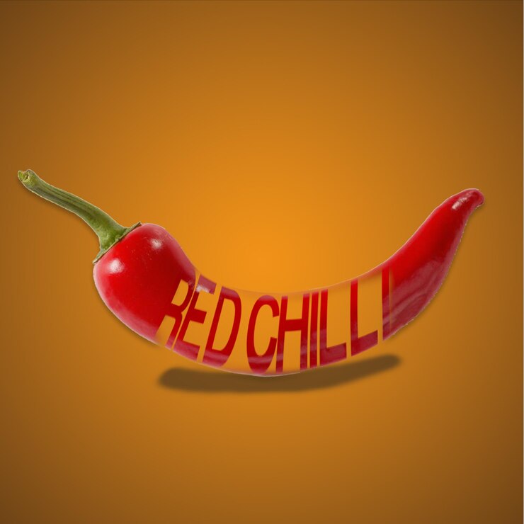 Desenho de Pimenta Vermelha