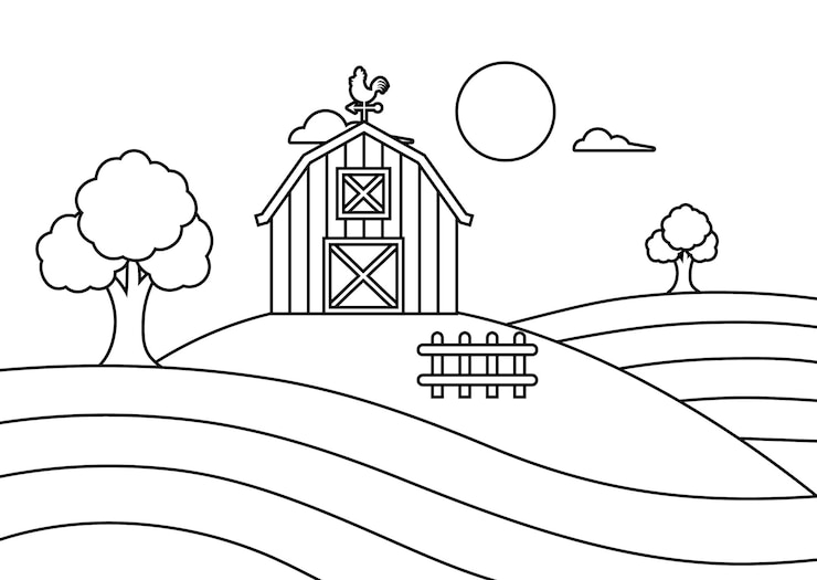 PSD desenho de uma casa com um pássaro no telhado