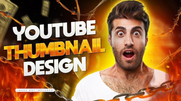 Desenho impressionante de miniaturas do YouTube
