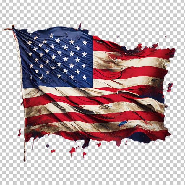 Desenho love usa com bandeira americana adesivo ou emblema de logotipo patriótico dos eua