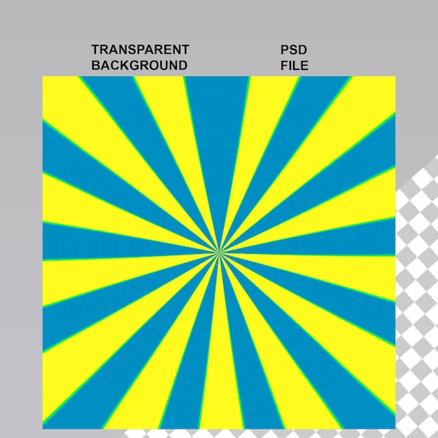 Desenhos retrô em fundo isolado transparente