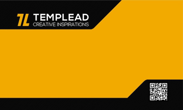 Design de carte de visite moderne pour Templead