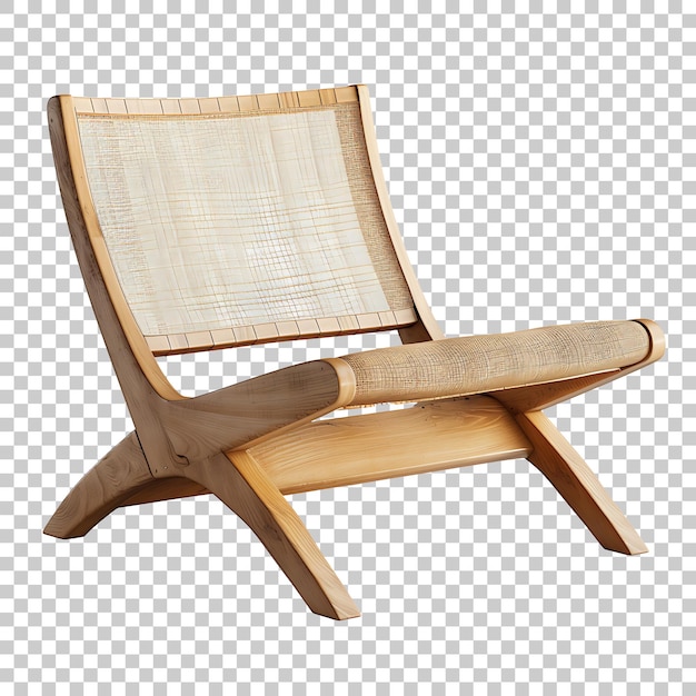 PSD design de chaise isolée en png avec fond transparent
