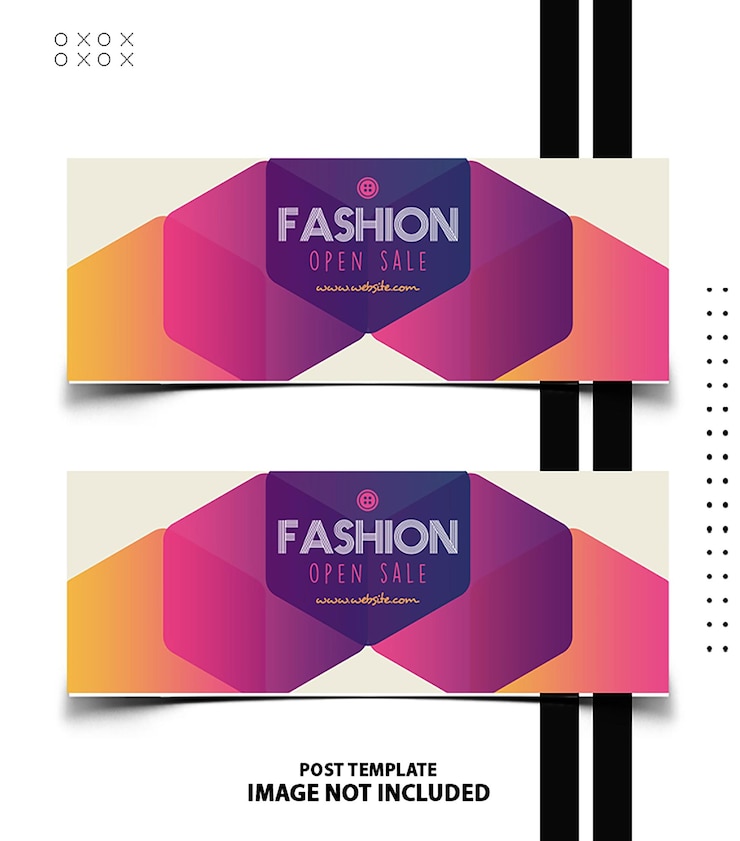 PSD design de couverture facebook pour le magasin fashion appreal