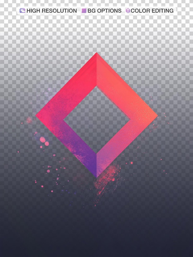 PSD design créatif du logo de la chaîne lifehacks avec des idées innovantes