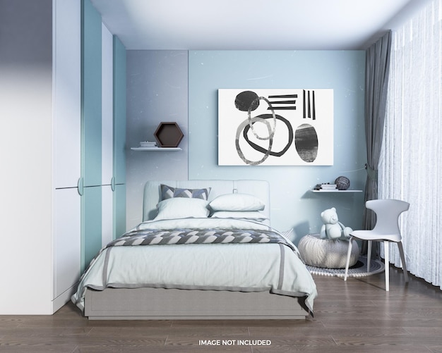 design d'interni moderno in rendering 3d