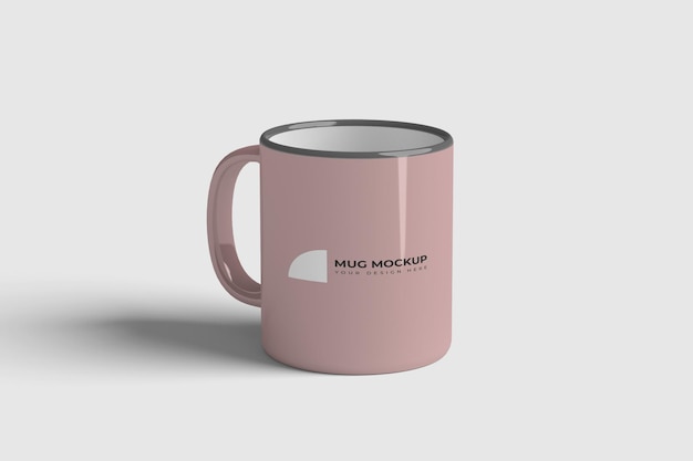 Design da maquete da caneca