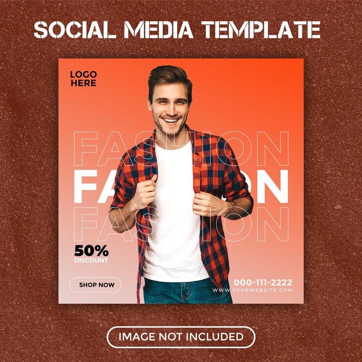 PSD design de banner de venda e desconto de moda para modelo de design de mídia social do facebook e instagram