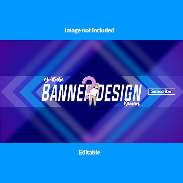 Design de banner do YouTube