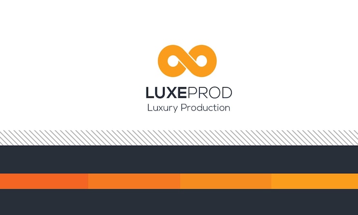 PSD design de cartão de visita luxeprod
