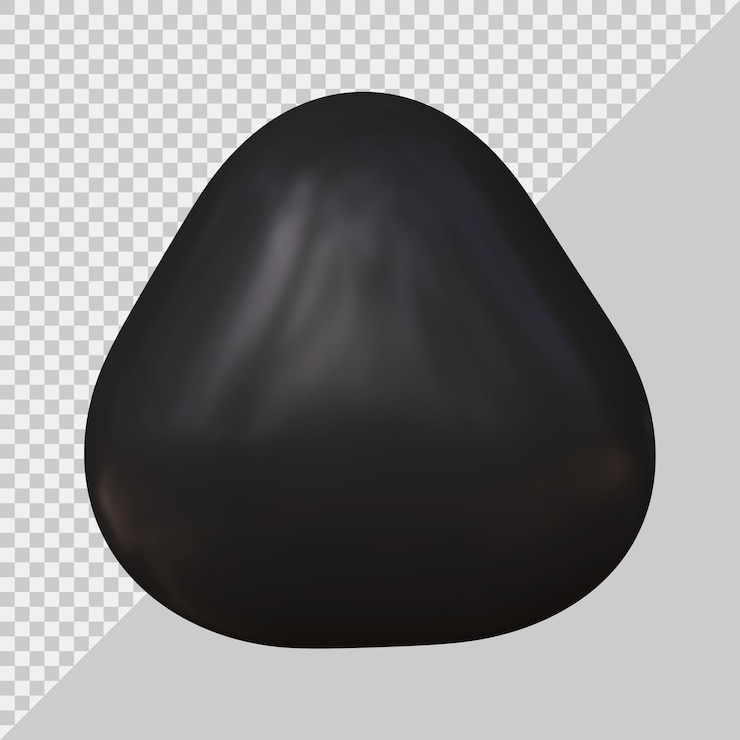 PSD design de forma de triângulo em renderização 3d