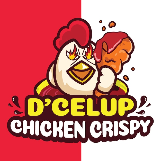 PSD design de frango crocante