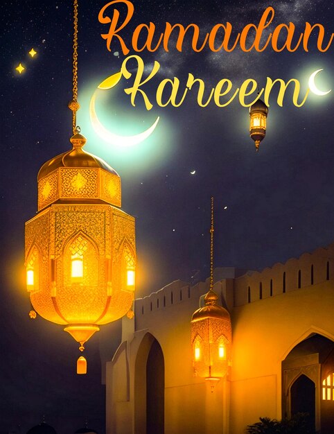 PSD design de fundo do ramadã