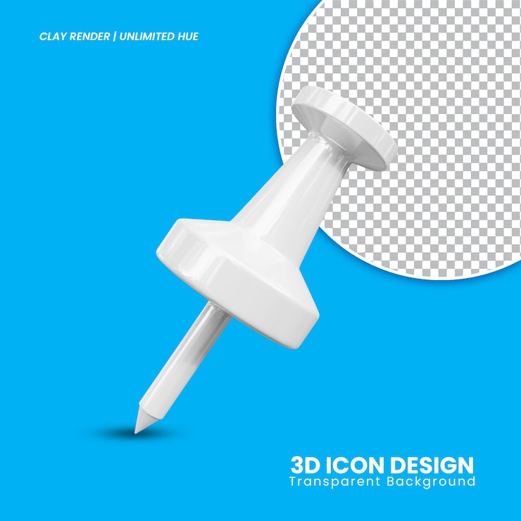 PSD design de ícone 3d realista para ui designer