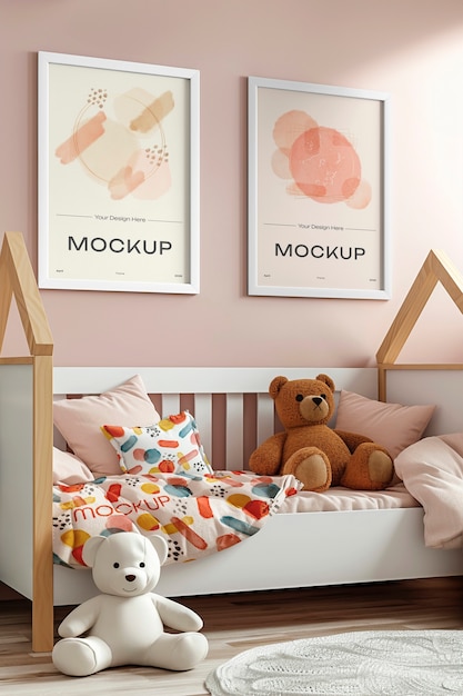Design de interiores de camas Montessori