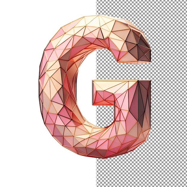 PSD design de letras 3d de fundo png