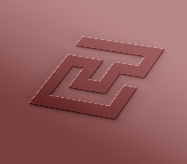 design de logotipo criativo em cores modernas