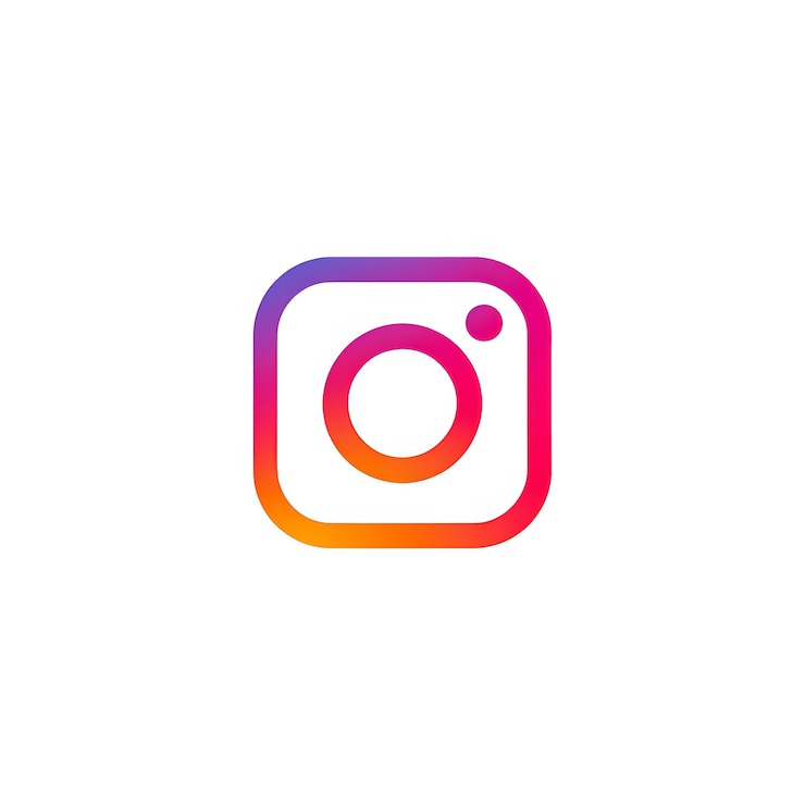 PSD design de logotipo do instagram