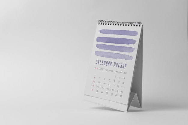 design de maquete de calendário de 2023