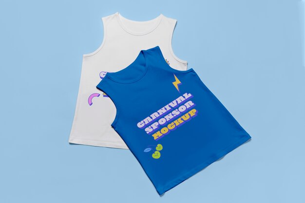 Design de maquete de camiseta minimalista