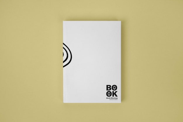 Design de maquete de capa de livro